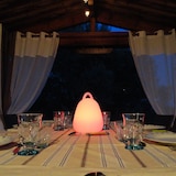thumbnail of Lumisky 2 LIBERTY RGB H24CM kabellose Lampen Polyethylen Weiss