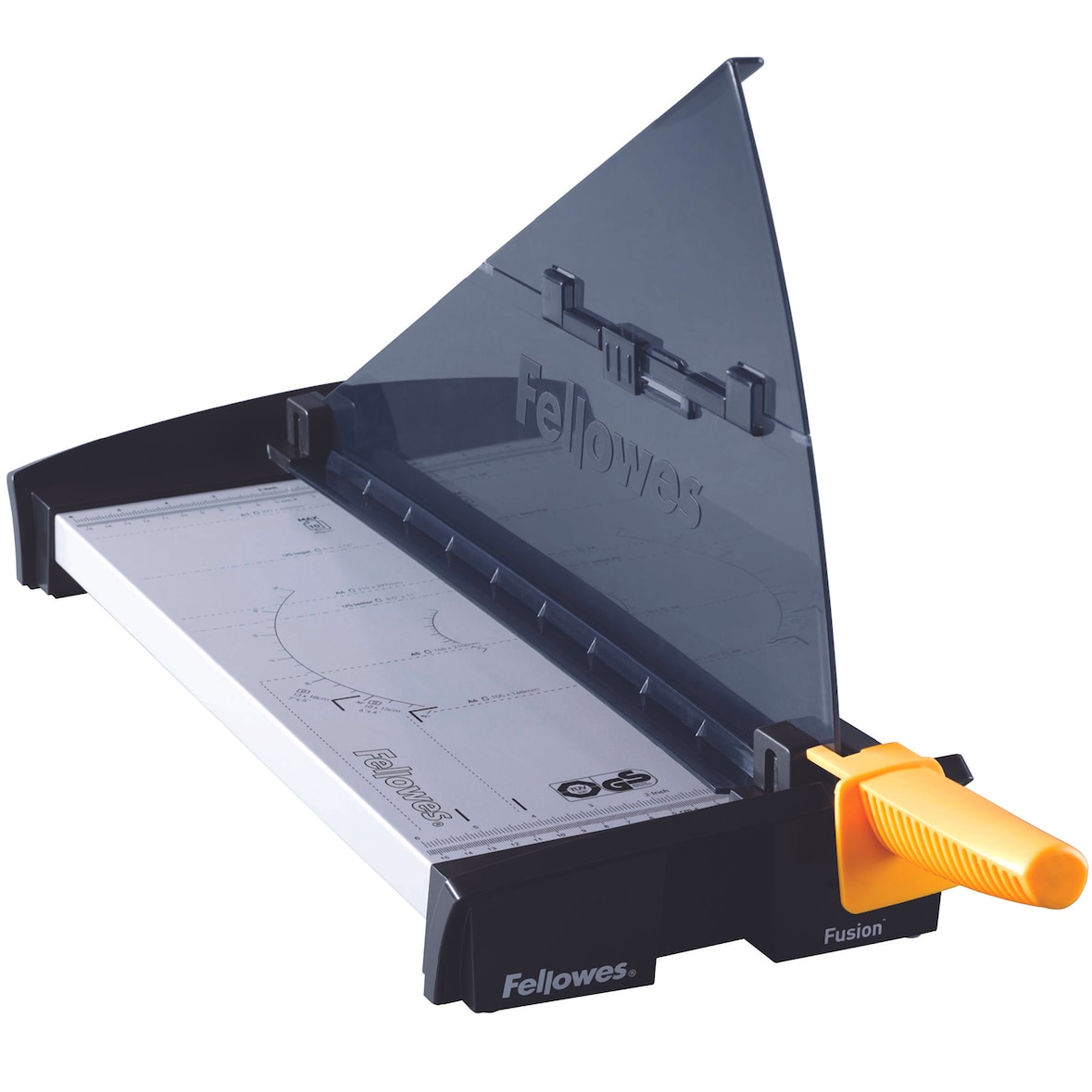 Fellowes Guillotina Fusion A3 con capacidad de corte para 10 hojas, ideal para uso frecuente.