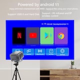 thumbnail of Mini Videoprojecteur 4K Android Portable 4000 Lumens WiFi Bluetooth YONIS