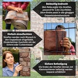 thumbnail of zaun|zu® Sichtschutzstreifen Schiefer bedruckter Sichtschutz 2,5m x 2,0m