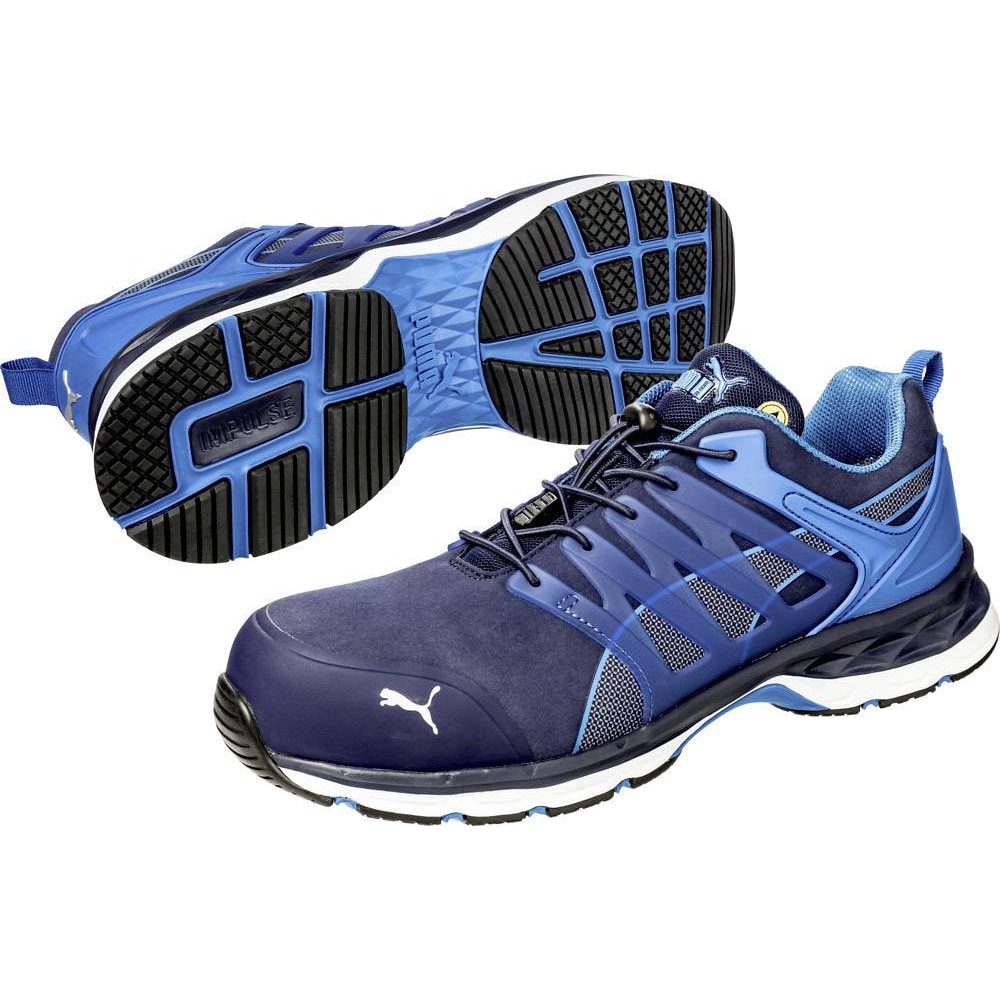 PUMA Safety VELOCITY 2.0 BLUE LOW 643850-47 ESD Sicherheitsschuh S1P Schuhgröße (EU): 47 Blau 1 St.