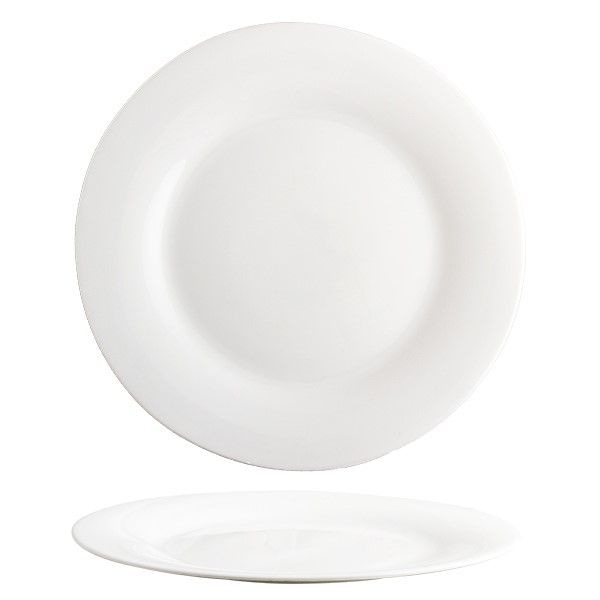 Plato Opal Elba (Caja 36 ud.) - Llano 25 cm.