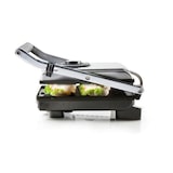 thumbnail of Domo - Grill Multifonctions En Acier Inoxydable - Grandes Plaques Teflon - Couvercle Flottant - Thermostat Reglable