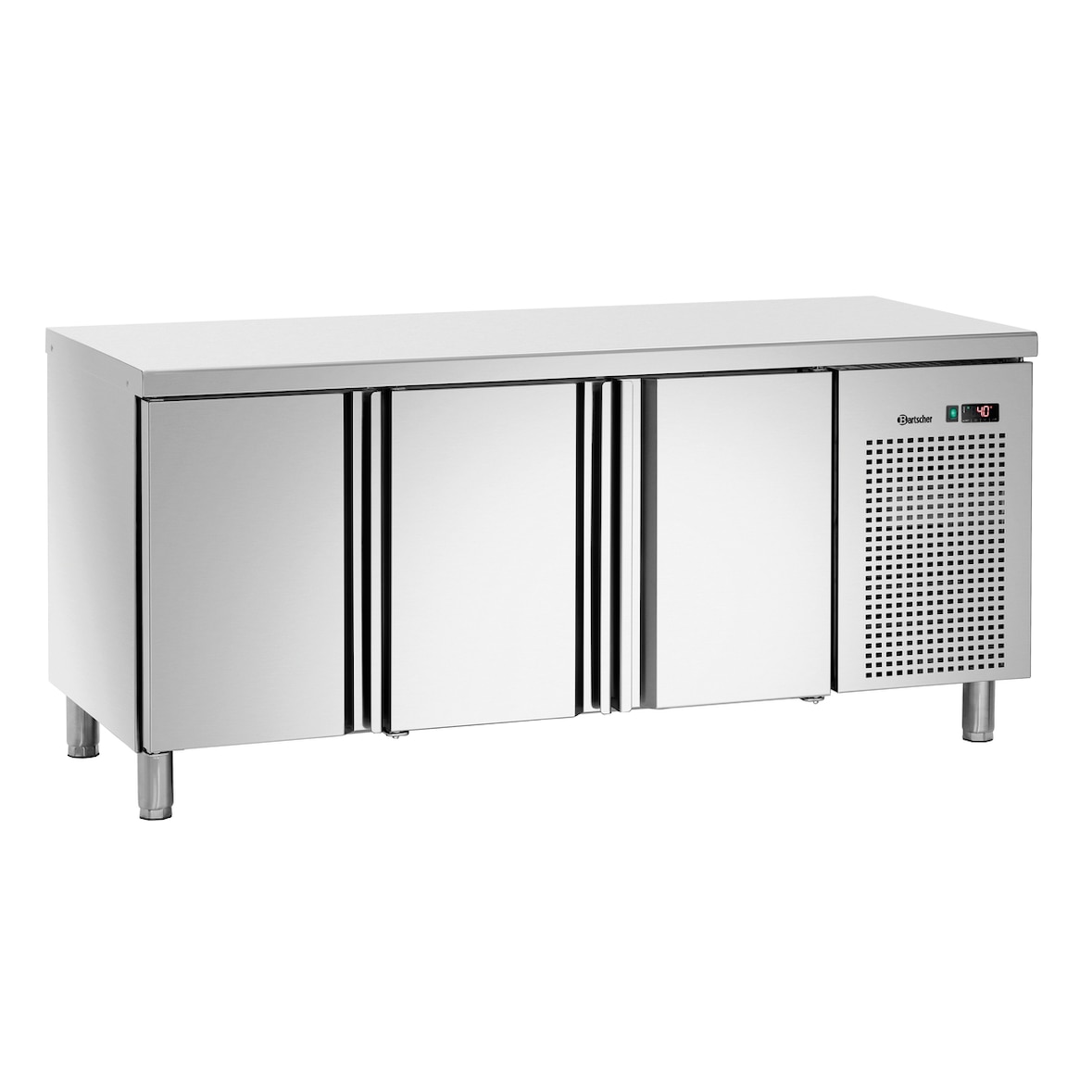 Bartscher Kühltisch Easy T3, mit Flügeltüren, 230 V
