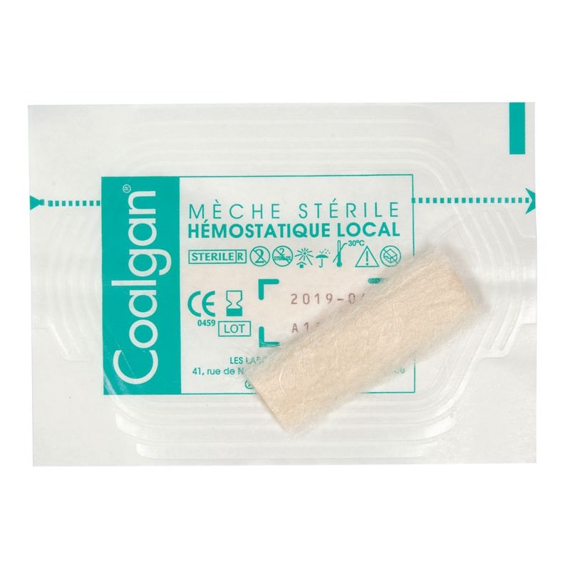 Tampon hémostatique Coalgan® par boîte de 5 tampons