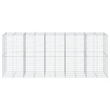 thumbnail of vidaXL Gabione mit Deckel 500x100x200 cm Verzinktes Eisen