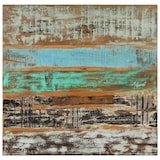 thumbnail of Mesa de comedor de madera maciza reciclada 82x80x76 cm