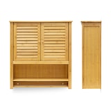 thumbnail of Helloshop26 - Bambus-Badezimmerschrank 66 x 62 cm 3213029
