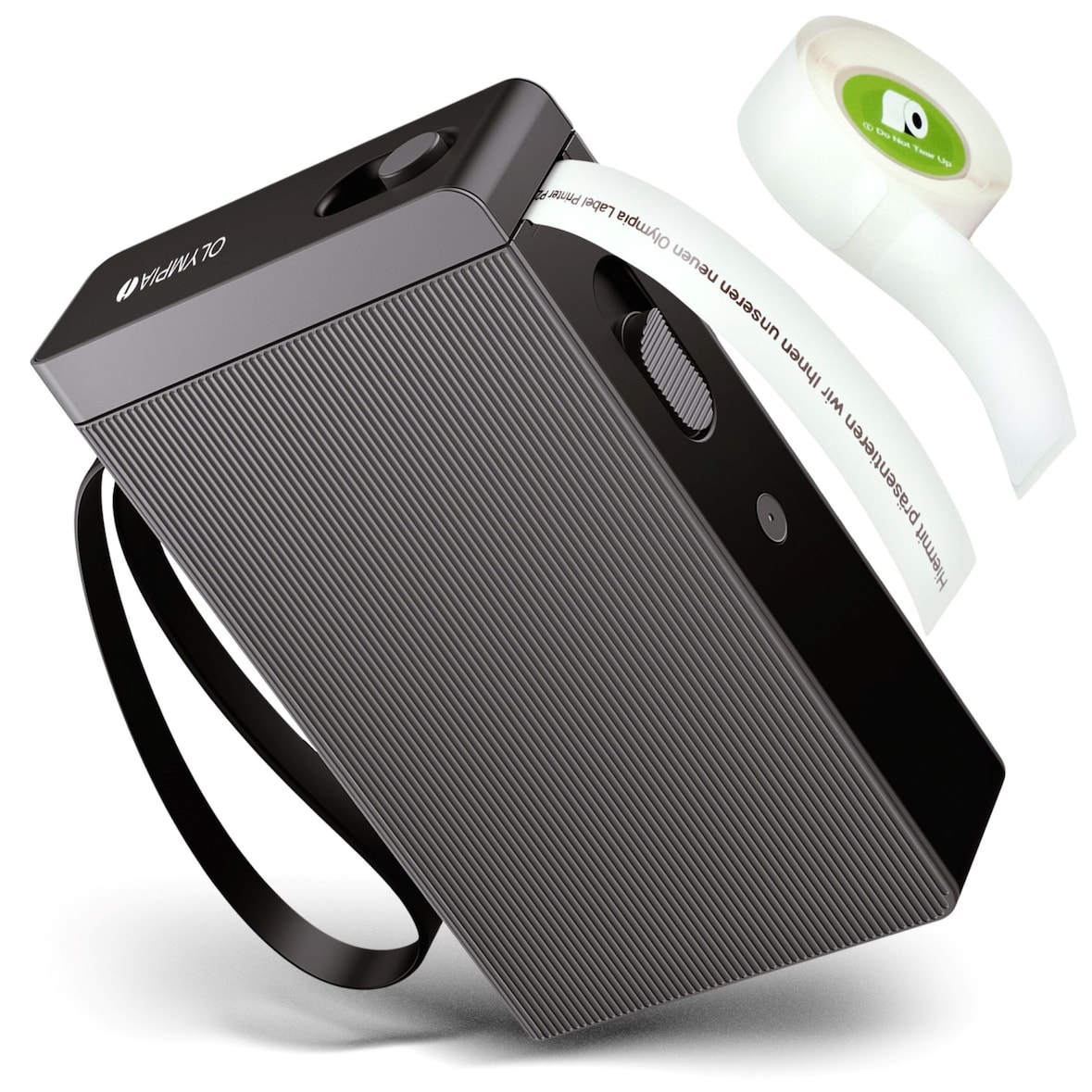 Etikettendrucker Etikettiergerät Beschriftungsgerät selbstklebend Labeldrucker Kabelloser Mini Label Printer mit iOS Android