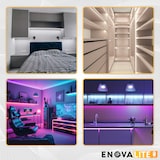 thumbnail of ENOVALITE LED-Streifen ELED700100 2 W/m RGB einstellbar in bunt (RGB)