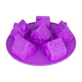 thumbnail of Silikonform Haus - lila 26,5x26,5x6cm - Silikon Form Backen, Seife & mehr - Backform
