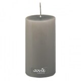 thumbnail of Sovie CANDLES Stumpenkerze in Braun Ø 50 mm x H 100 mm - 12 Stück - Brenndauer ca. 28 Std.