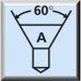 thumbnail of Zentrierbohrer HSCO, Form A, 60°, Ø 1,25 mm, IMATEC