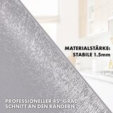 thumbnail of KARAT Tischfolie Empire mit abgeschrägter Kante Hellgrau 80 x 165 cm