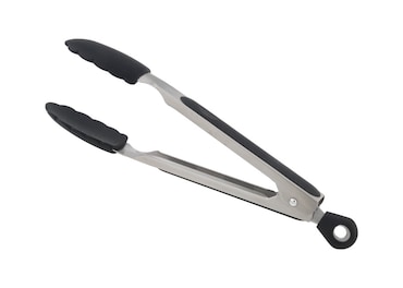 Eva pinça cozinha e grelha silicone-aço inoxidável 27cm