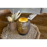 thumbnail of Securit® Lampe de table LED sans fil "Marrakech" - Noir/Doré - Intérieur/Extérieur - Câble magnétique inclus