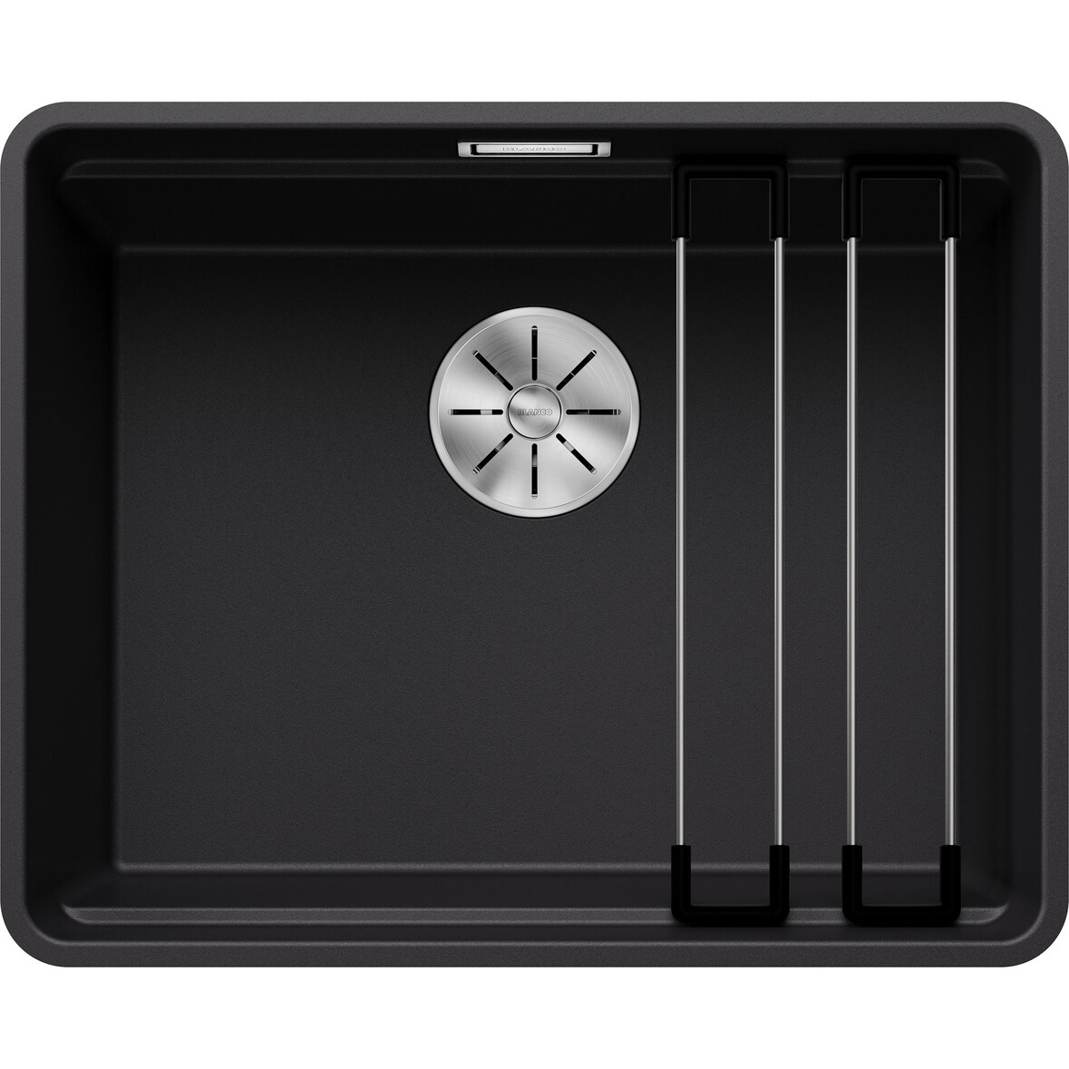 BLANCO ETAGON 500-F Spüle, Becken schwarz, flächenbündig ab 60 cm, mit Zubehör