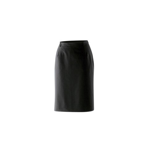 851 - Damenrock BASIC Länge 60 cm : schwarz (Business) 100% Polyester 270 g/m² 50