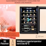 thumbnail of Klarstein Shiraz 20 Uno Weinkühlschrank 53l 20Fl Touch-Bedienfeld 5-18°C Schwarz