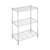 thumbnail of Scaffalatura a 3 Livelli 75kg 60x35x76cm Argento Thinia Home