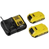 thumbnail of DeWALT DCD709D2T-QW - Bohrhammer/Treiber - schnurlos - 2 Geschwindigkeiten - Bohrfutterschlüssel 13 mm - 65 N·m
