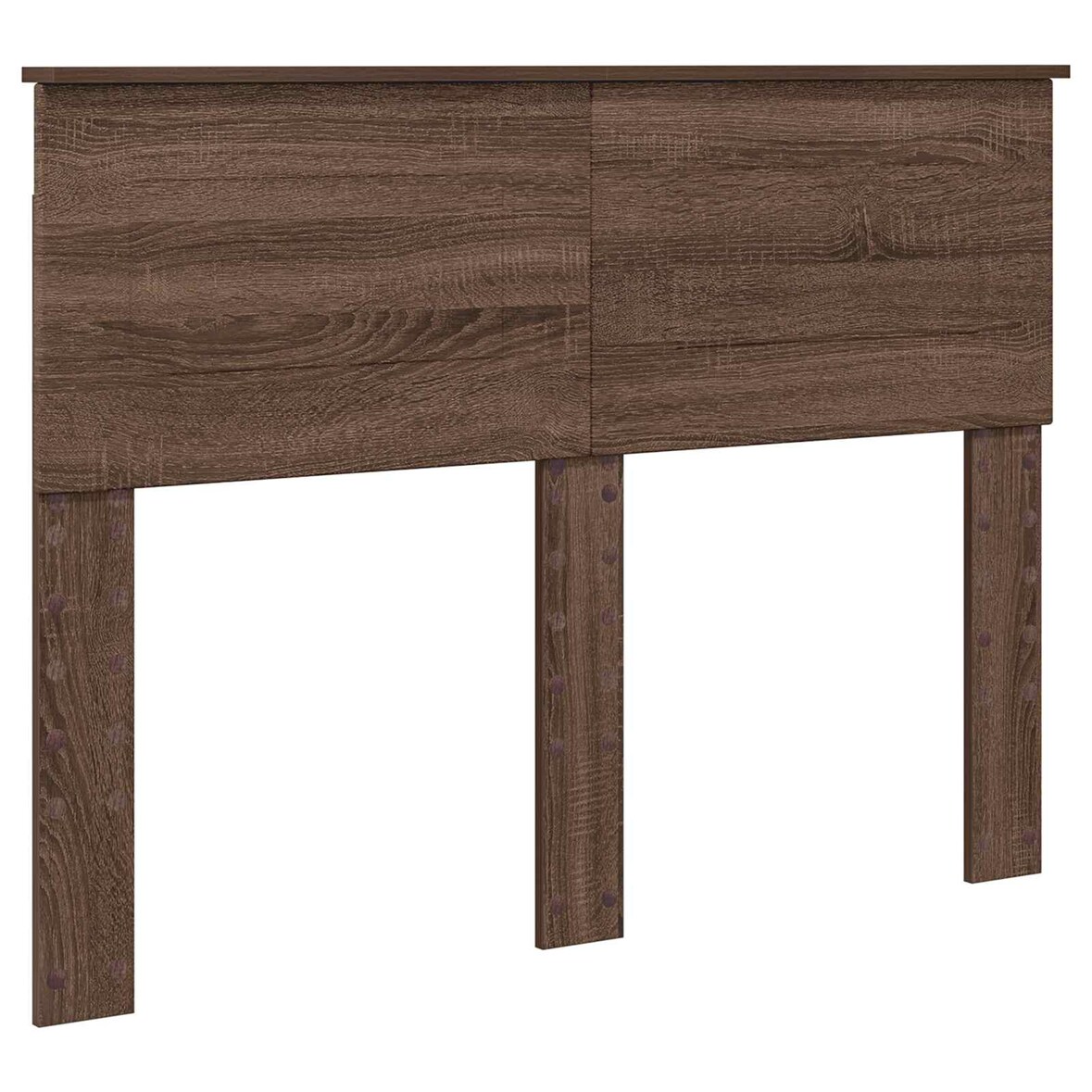 vidaXL Kopfteil Braun Eichen-Optik 120 cm Holzwerkstoff