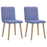 thumbnail of vidaXL Esszimmerstühle 2 Stk. Jeansblau Stoff