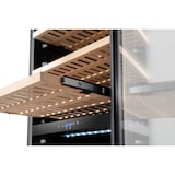 thumbnail of METRO Professional Cave para vinhos GWC1171D, aço inoxidável/vidro, 59.5 x 69 x 173.7 cm, 171 garrafas, com fechadura, preto/prata