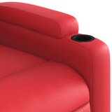 thumbnail of vidaXL Massagesessel mit Aufstehhilfe Rot Kunstleder