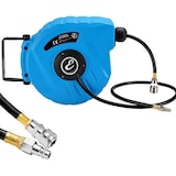 thumbnail of Avvolgitubo Aria Compressa Tubo Professionale Attacco 1/4\ Fissaggio Parete Muro Sistema Blocco Automatico Riavvolgitore Pressione 24 Bar 10 + 1 Mt"