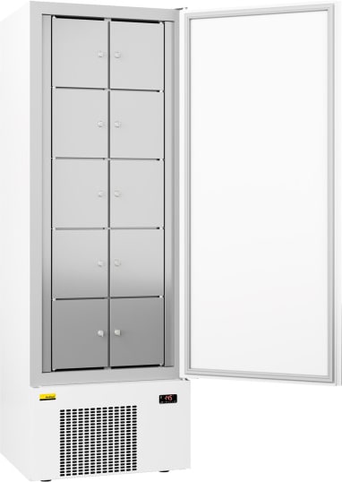 Nordcap Gemeinschaftskühlschrank GKS 380-10 F, mit 10 Schließfächern