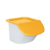 thumbnail of Zutatenspender,15 Liter, LxBxH 440 x 400 x 280 mm, Behälter weiß, Deckel orange, PP