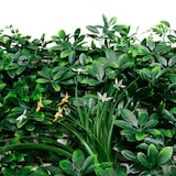 thumbnail of Wandpanelen kunsthaag groot blad - set van 4 - 50x50x4cm