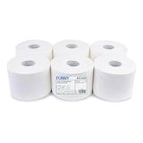 thumbnail of Jumbo Toilettenpapier FUNNY - 2- lagig - weiß - 12 Rollen - Centerfeed
