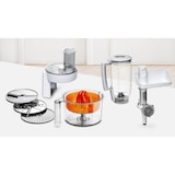 thumbnail of Bosch Serie 4, Küchenmaschine, MUM 5, 1000 W, Weiß, silber MUM58200