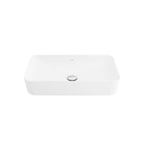 thumbnail of Creavit Keramikwaschbecken Rechteck ohne Hahnloch 60x40cm Weiß