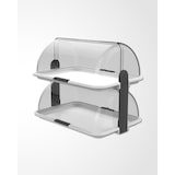 thumbnail of Vitrina Buffet dupla cor branco, dim: 46.5x31.5x41 cm
