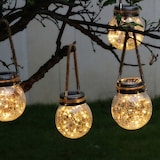 thumbnail of IluminaShop Farolillo Bola Solar LED Luz Calida de Cristal Vintage / Navidad