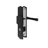 thumbnail of Sicherheits-Türdrücker Messing Schutzbeschlag Griffplatte / Drücker DIN 10/92