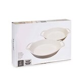 thumbnail of San Ignacio VESSIA - Conjunto de 2 Bandejas Ovais com Alças 36 x 23,5cm