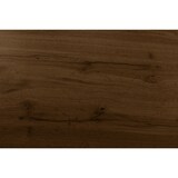 thumbnail of Esstisch Baumkante Holz-Optik Nussbaum 80 x 80 X-Gestell schwarz JOSY