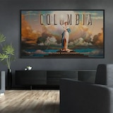 thumbnail of KIMEX - Ecran de projection sur cadre 2,00 x 1,13m - Format 16:9