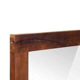 thumbnail of vidaXL Spiegel Braun, Silber 50 x 70 cm Massives Mangoholz, Glas