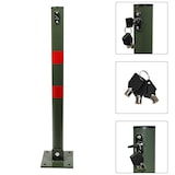 thumbnail of Parkplatzsperre Pfosten rund klappbar Absperrpfosten Parkpfosten Parksicherung