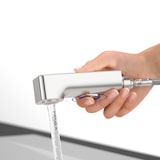 thumbnail of Villeroy & Boch 928200LC Junis Sky Shower Armatur Hochdruck ausziehbar Edelstahl