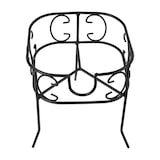 thumbnail of Garcia de Pou 1 Unités - Piédestal Pour Code 215.56 'Waki Glass' 16,5X16,5X16,4 Cm Noir Metal