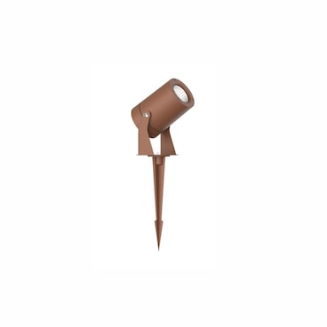 Sair XL - Refletor LED redondo 20W IP65 Corten 2200K - Luz de jardim para plantas ou sebes h38cm - Beneito faure