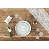 thumbnail of 15cm Tischläufer Spitze 9m Vintage Tischband Breites Blumen Spitzenband zum Nähen Dekorieren Basteln Tischdeko Stuhldeko Hochzeitsdeko Hochzeit Weiß