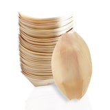 thumbnail of WISEFOOD 100 - Holz-Schiffchen 11 cm Fingerfood Snackschale