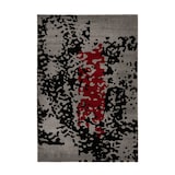 thumbnail of Madelin AE 300 Schwarz / Rot 80cm x 150cm